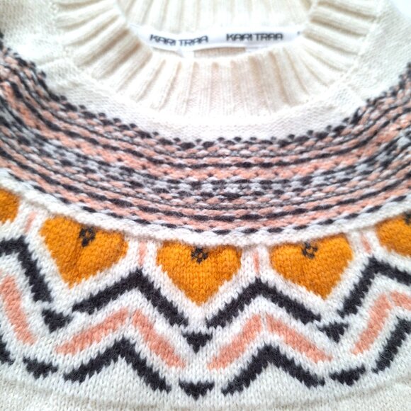 Kari Traa Sundve Knit Cream Wool Sweater - Picture 5 of 11